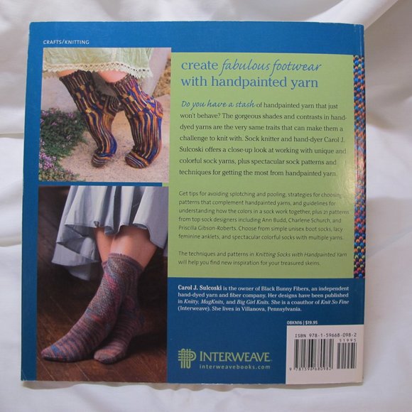 Kntting Socks with Handpainted Yarn Pattern Book - Picture 2 of 7